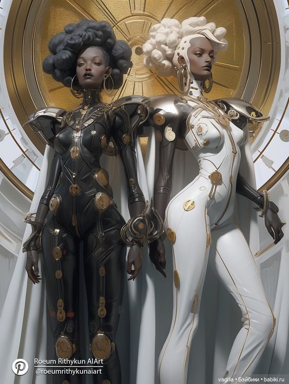 Что то инопланетное, космически красивые модели, явно других галактик