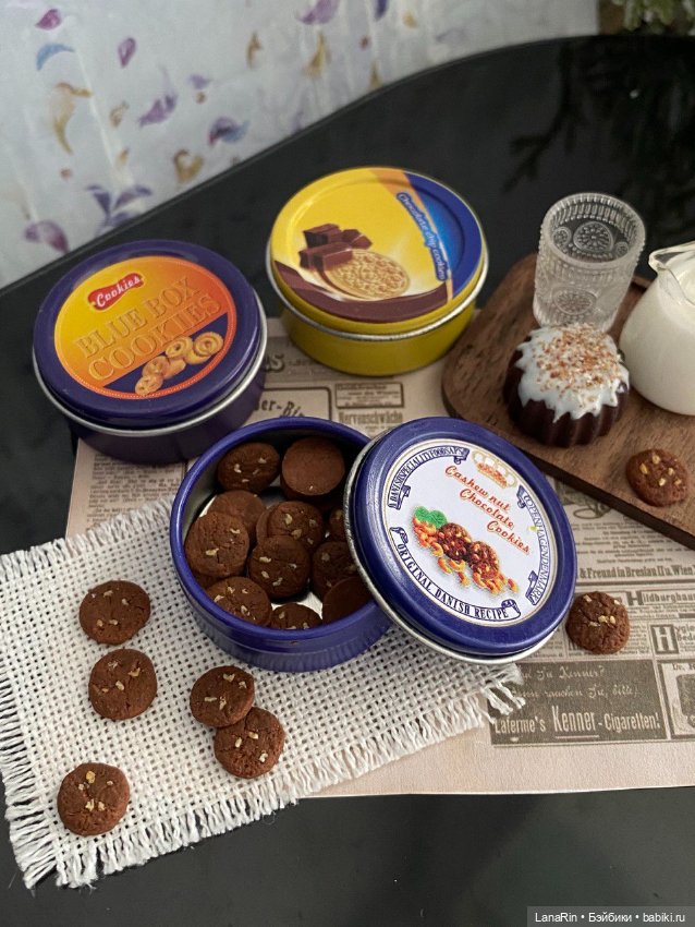 Мини печеньки в коробочках (фото 4)