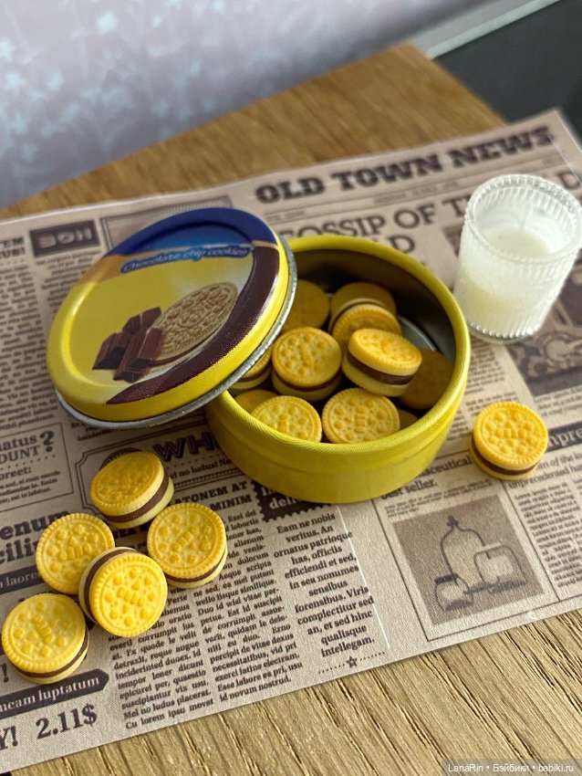 Мини печеньки в коробочках (фото 6)