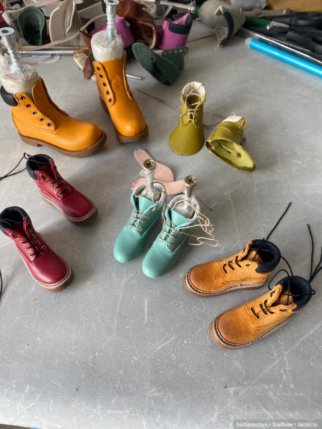 Обувные кукольные будни - немного процессов 2 (фото 4)