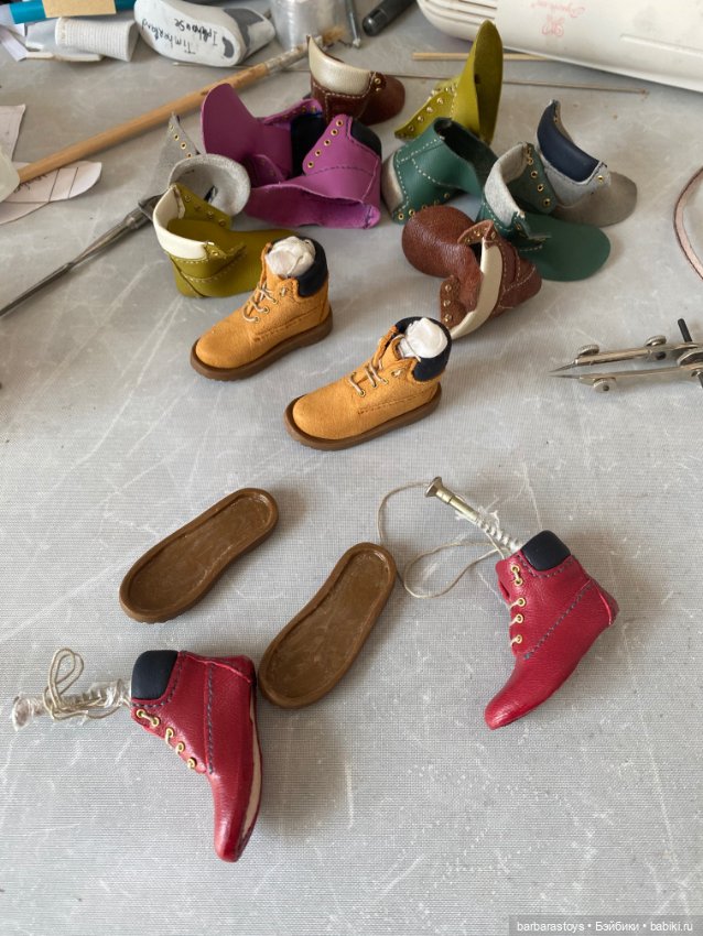 Обувные кукольные будни - немного процессов 2 (фото 3)