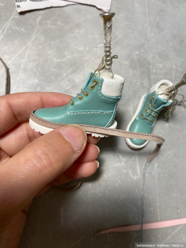 Обувные кукольные будни - немного процессов 2 (фото 6)