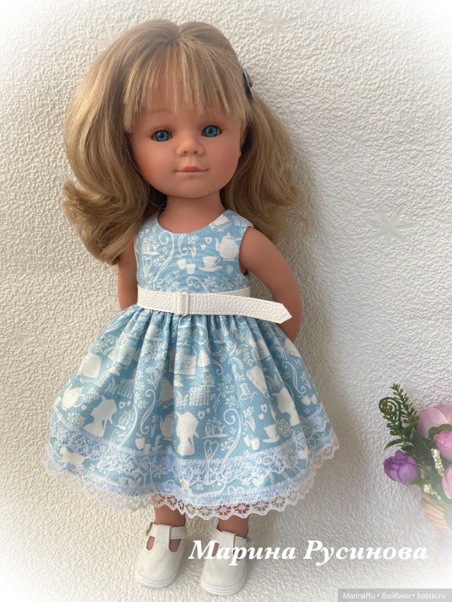 Моя Мариетта — Испанские куклы (разное): Vestida de Azul (фото 10)