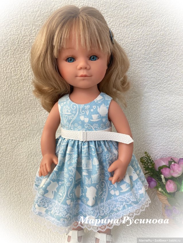 Моя Мариетта — Испанские куклы (разное): Vestida de Azul (фото 9)