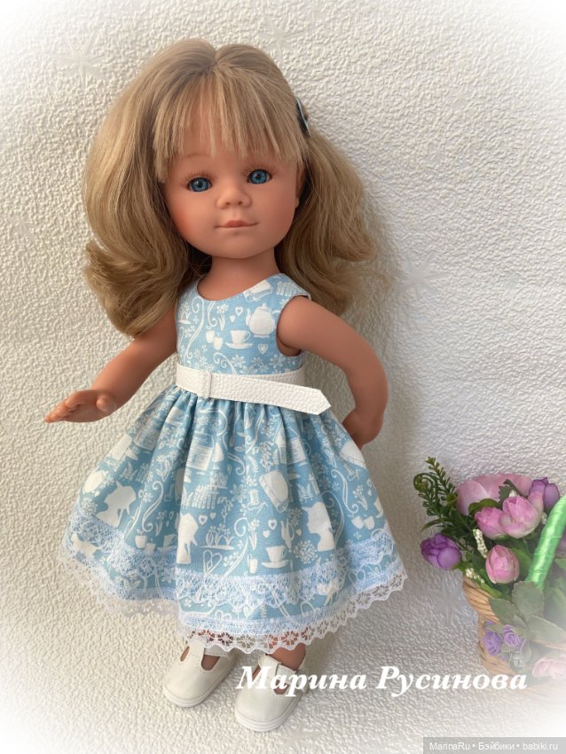 Моя Мариетта — Испанские куклы (разное): Vestida de Azul (фото 8)