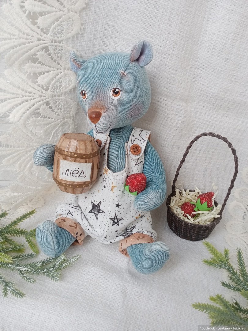 Себастьян — Авторские мишки Тедди и друзья: фото