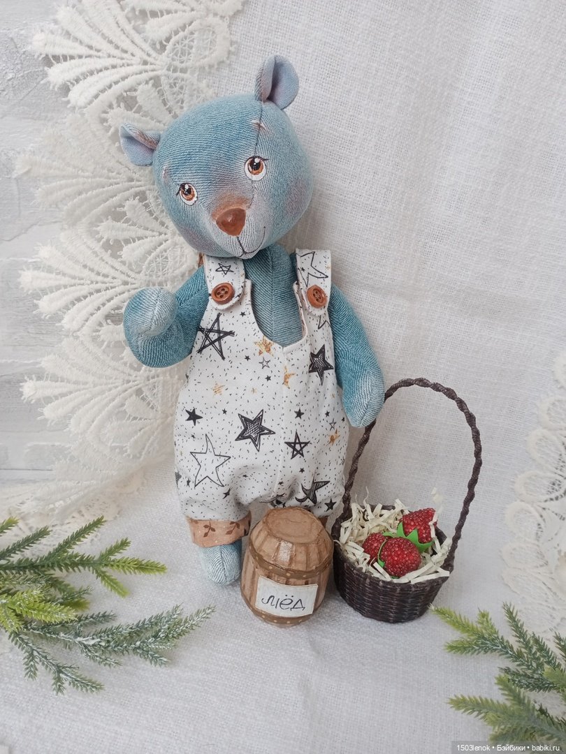 Себастьян — Авторские мишки Тедди и друзья: фото