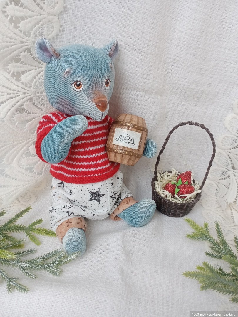 Себастьян — Авторские мишки Тедди и друзья: фото (фото 8)