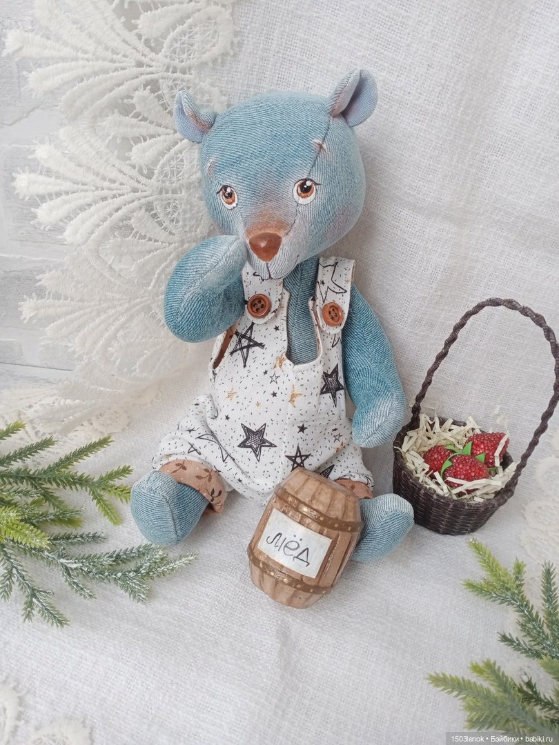 Себастьян — Авторские мишки Тедди и друзья: фото (фото 10)