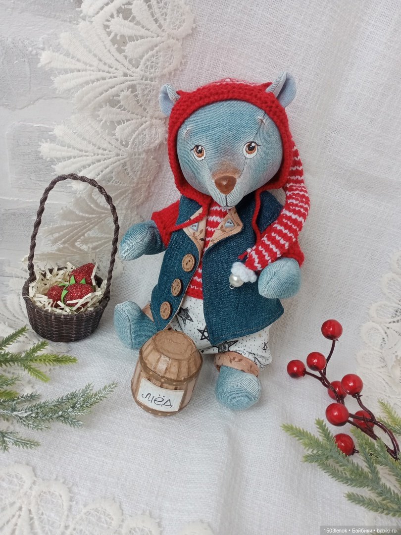 Себастьян — Авторские мишки Тедди и друзья: фото