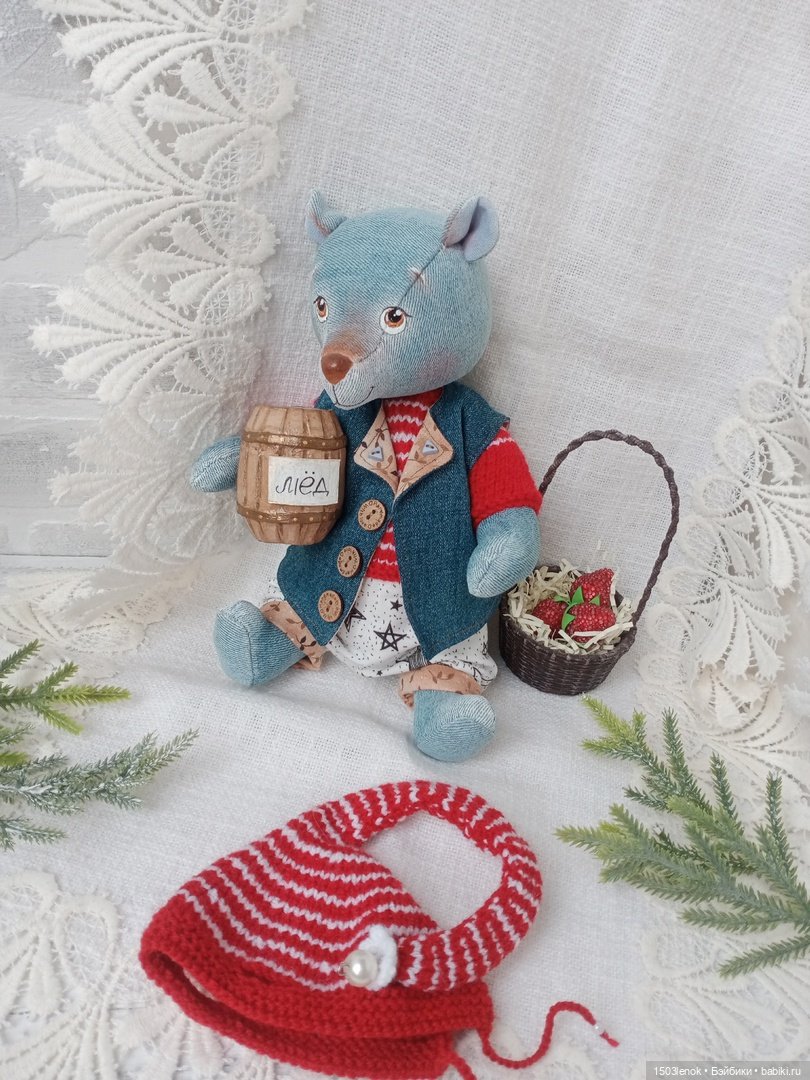 Себастьян — Авторские мишки Тедди и друзья: фото (фото 6)