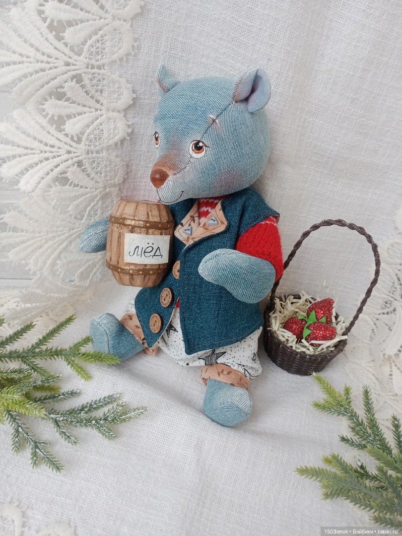 Себастьян — Авторские мишки Тедди и друзья: фото (фото 7)