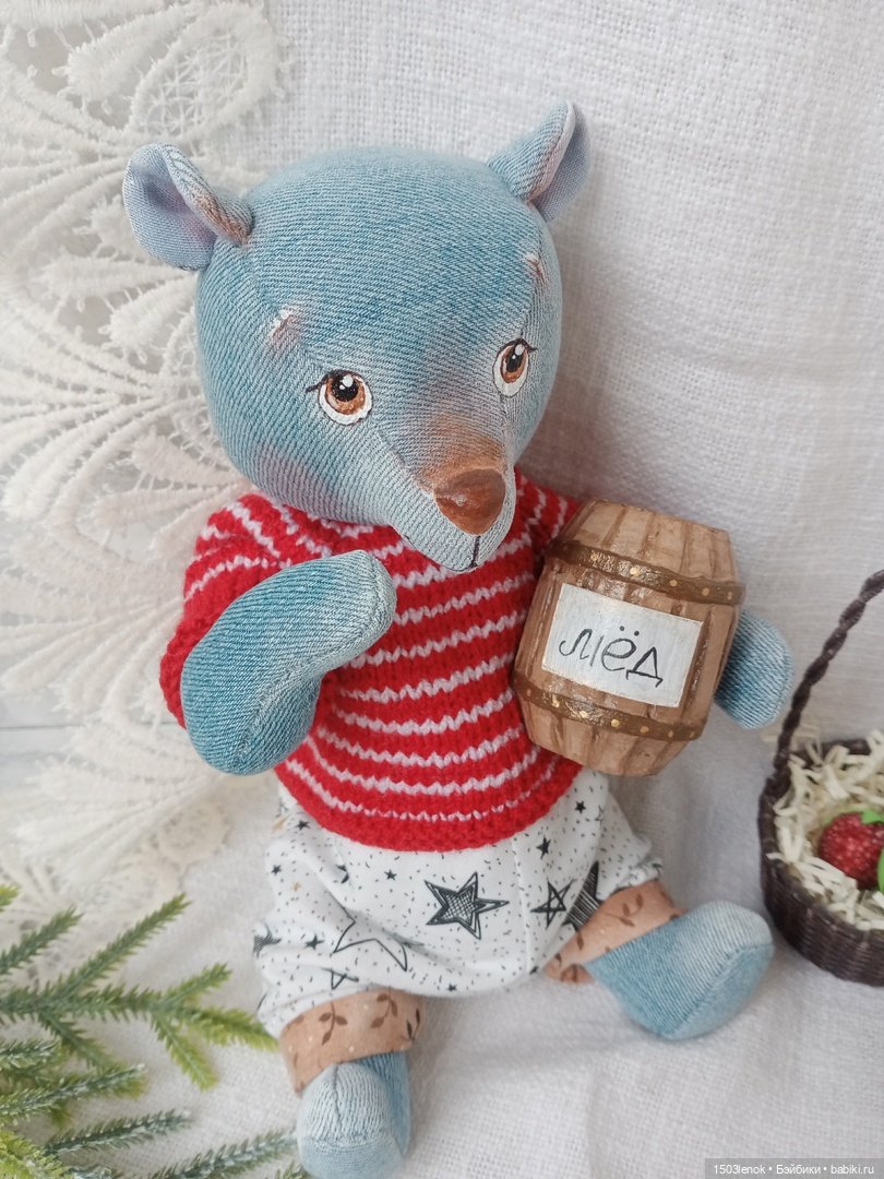 Себастьян — Авторские мишки Тедди и друзья: фото (фото 9)