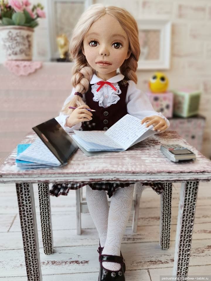 Школьные годы чудесные — Авторские текстильные куклы: Вальдорфские (фото 4)