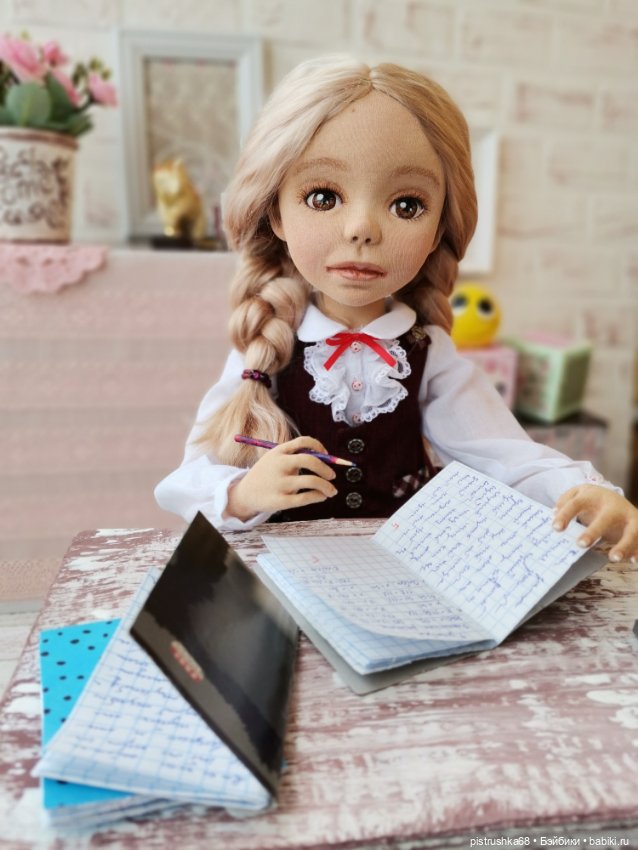 Школьные годы чудесные — Авторские текстильные куклы: Вальдорфские