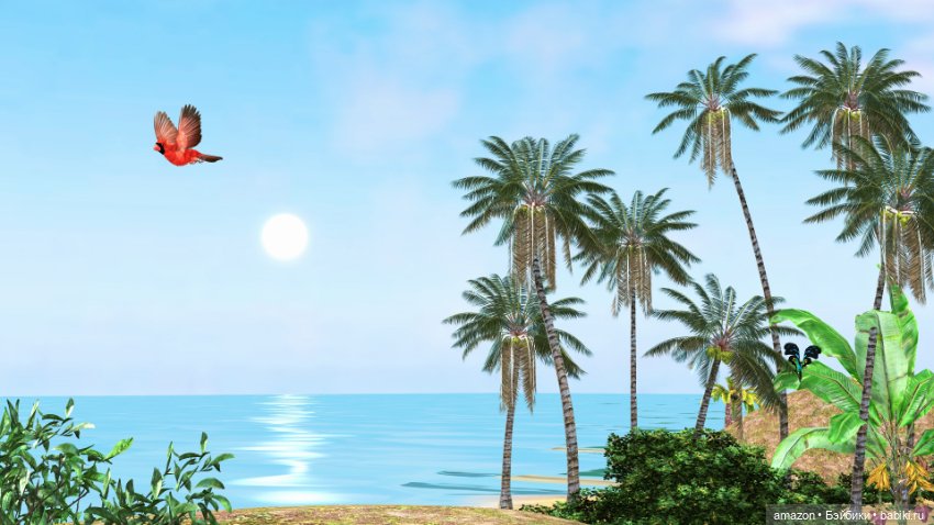 Отдых на море (3d анимация)