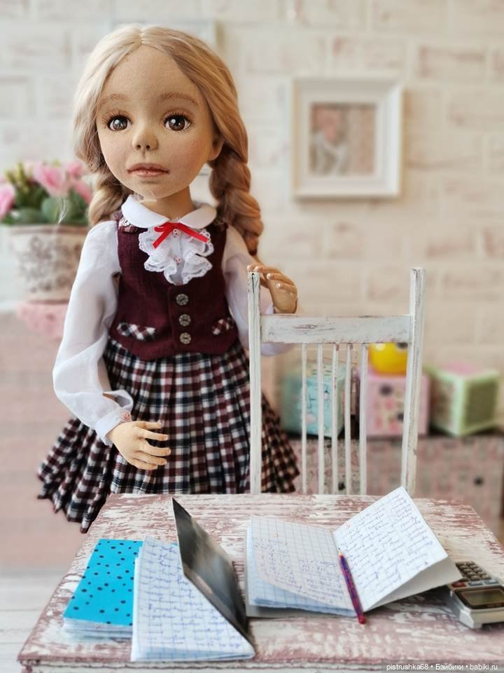 Школьные годы чудесные — Авторские текстильные куклы: Вальдорфские (фото 5)