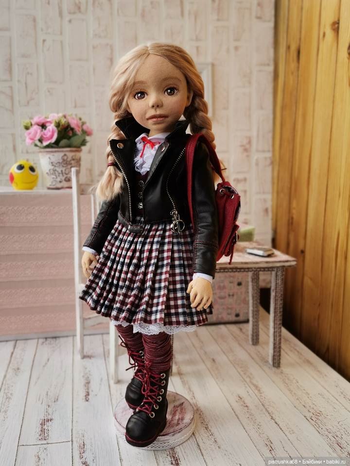 Школьные годы чудесные — Авторские текстильные куклы: Вальдорфские