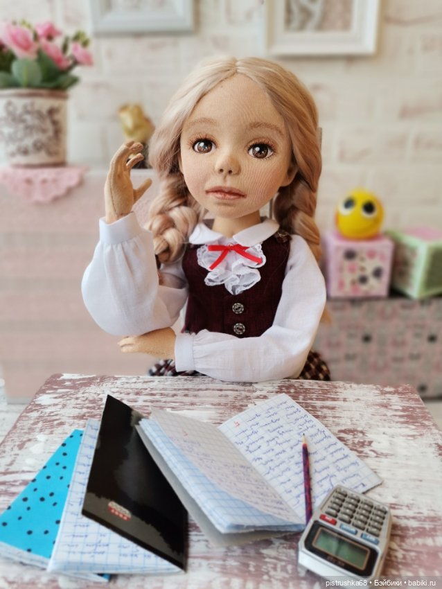 Школьные годы чудесные — Авторские текстильные куклы: Вальдорфские (фото 2)