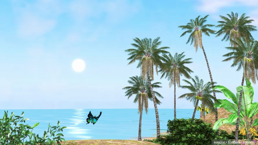 Отдых на море (3d анимация)