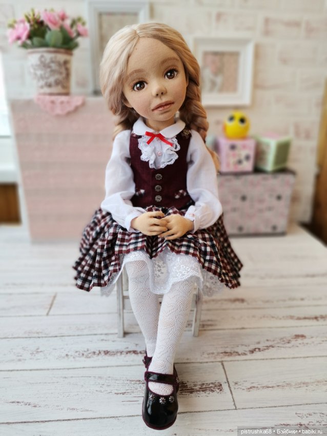 Школьные годы чудесные — Авторские текстильные куклы: Вальдорфские (фото 6)