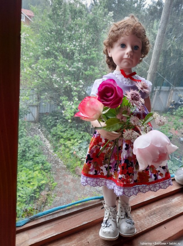 Сегодня хоть дождь и холодно,зато новое платье💃💗 (фото 9)