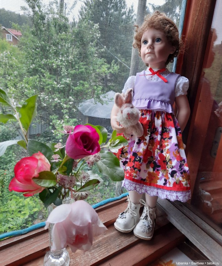 Сегодня хоть дождь и холодно,зато новое платье💃💗