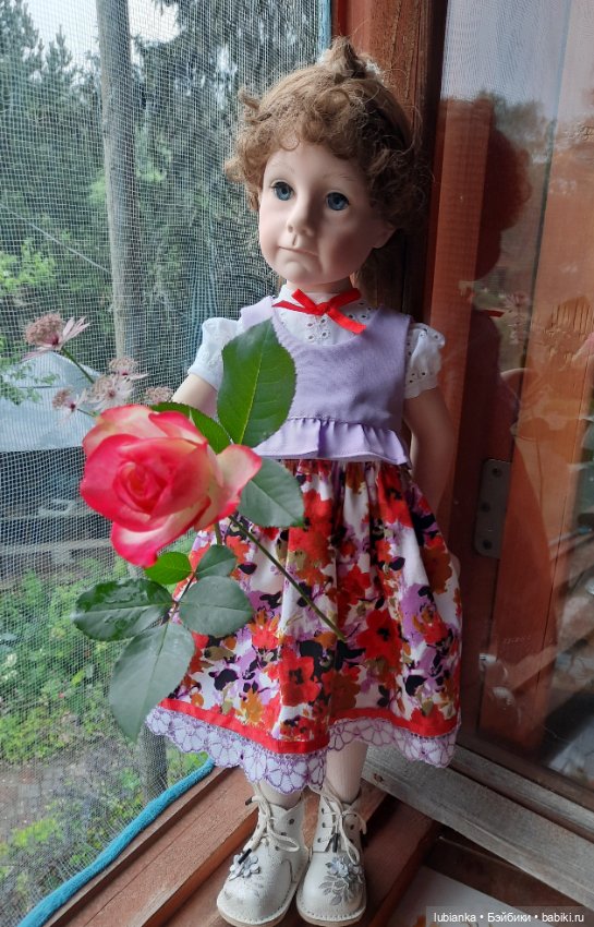 Сегодня хоть дождь и холодно,зато новое платье💃💗 (фото 4)