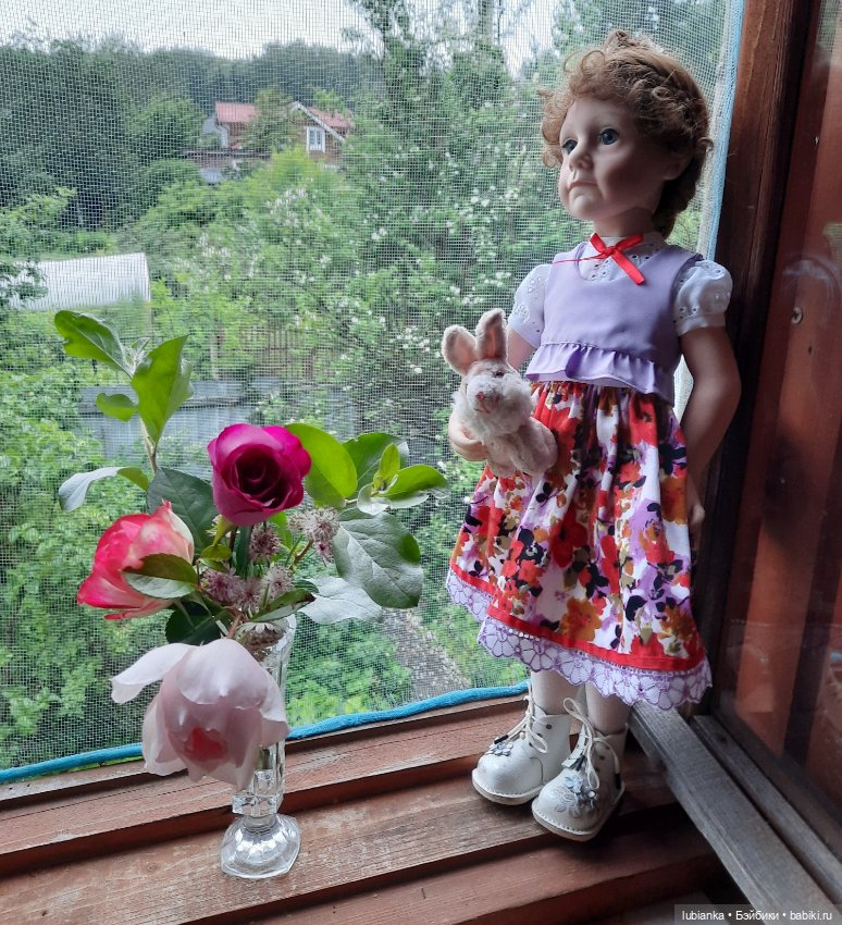 Сегодня хоть дождь и холодно,зато новое платье💃💗