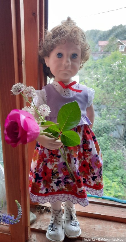 Сегодня хоть дождь и холодно,зато новое платье💃💗 (фото 6)