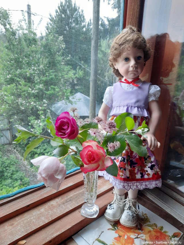 Сегодня хоть дождь и холодно,зато новое платье💃💗 (фото 2)