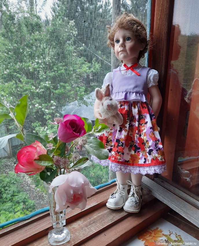 Сегодня хоть дождь и холодно,зато новое платье💃💗