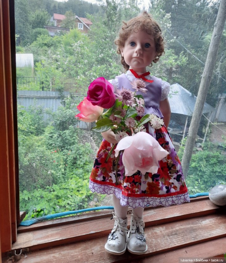 Сегодня хоть дождь и холодно,зато новое платье💃💗 (фото 8)