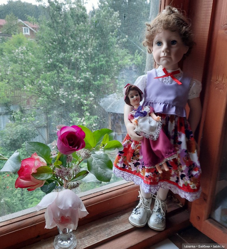 Сегодня хоть дождь и холодно,зато новое платье💃💗