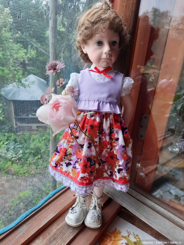 Сегодня хоть дождь и холодно,зато новое платье💃💗 (фото 3)