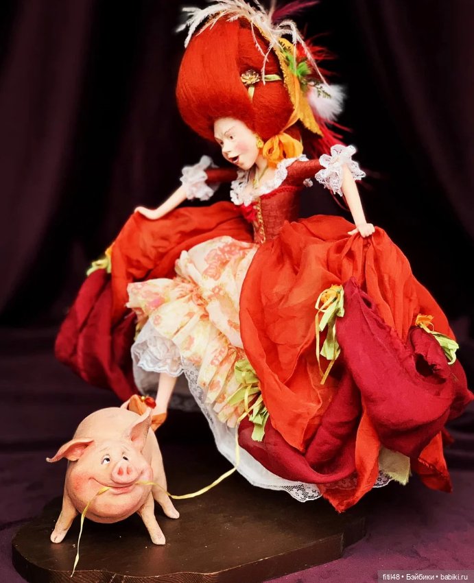 Сказочное свинство — Выставки кукол и мишек Тедди: фоторепортажи (фото 8)