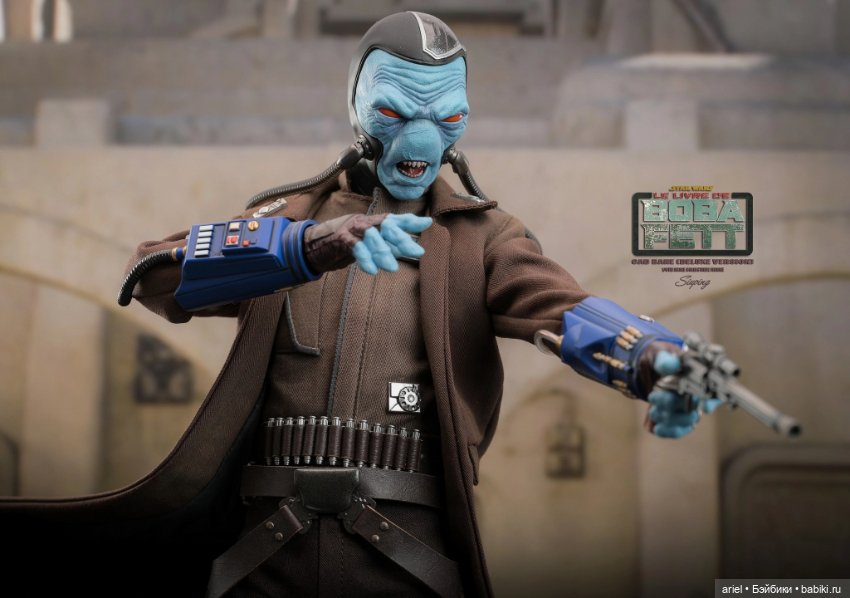 В Гонконге состоялся релиз фигурки Кэд Бэйна от Hot Toys по мотивам сериала «Книга Бобы Фетта» (фото 6)