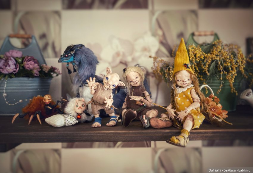 ЛуниБо — Домашние фото авторских кукол: личные коллекции