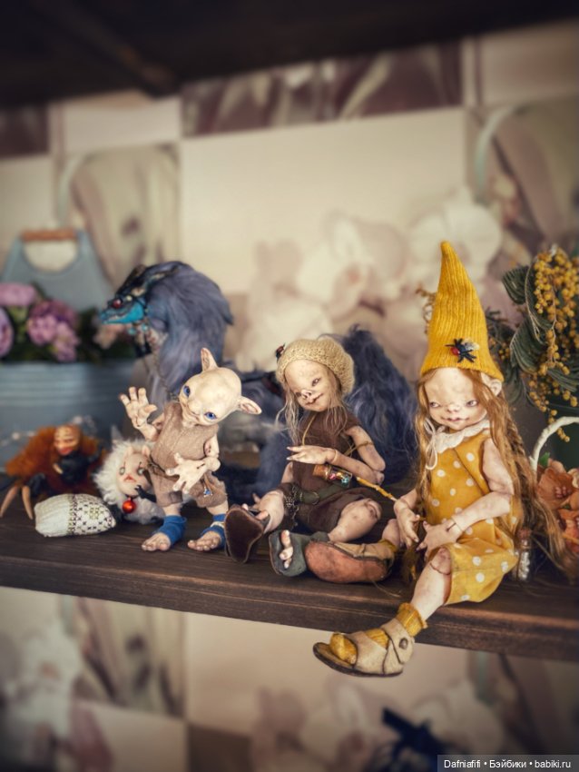 ЛуниБо — Домашние фото авторских кукол: личные коллекции