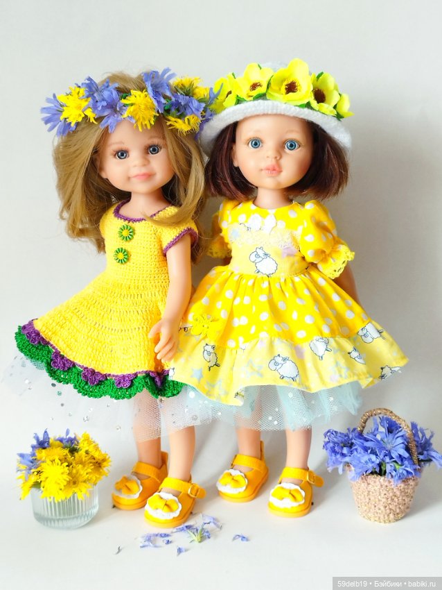 Солнечные наряды для паолочек