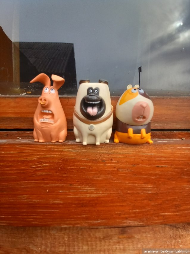 Три весёлых друга — Интересные игрушки и фигурки (разное): редкие