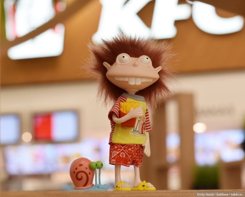 Фанат Губки Боба — Игровые куклы разных производителей (Разное): редкие бренды (фото 4)