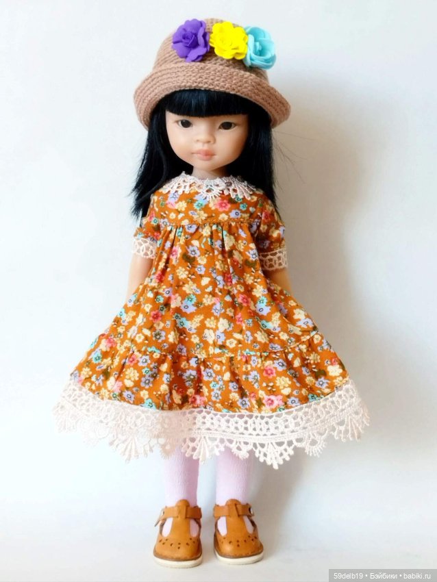 Платье для паолочки — Одежда и обувь для кукол своими руками: фото (фото 8)