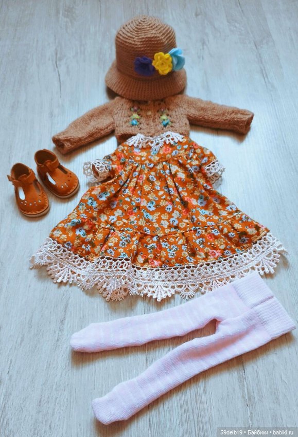 Платье для паолочки — Одежда и обувь для кукол своими руками: фото (фото 6)