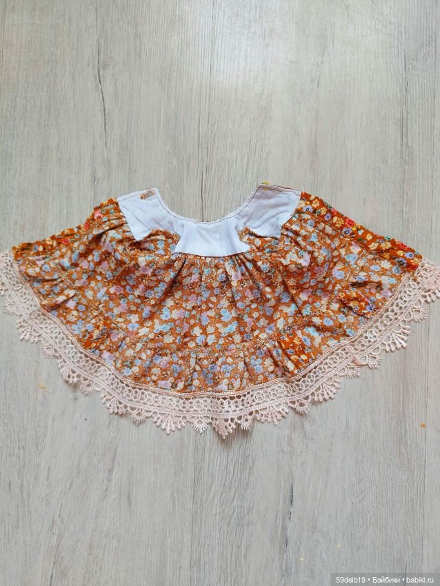Платье для паолочки — Одежда и обувь для кукол своими руками: фото (фото 3)