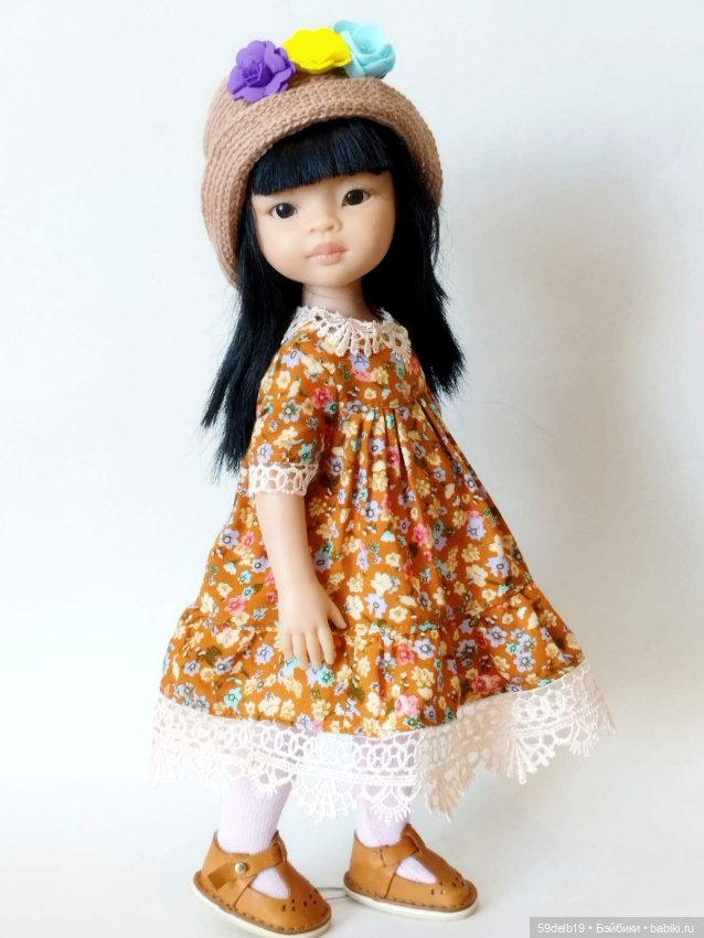 Платье для паолочки — Одежда и обувь для кукол своими руками: фото (фото 7)