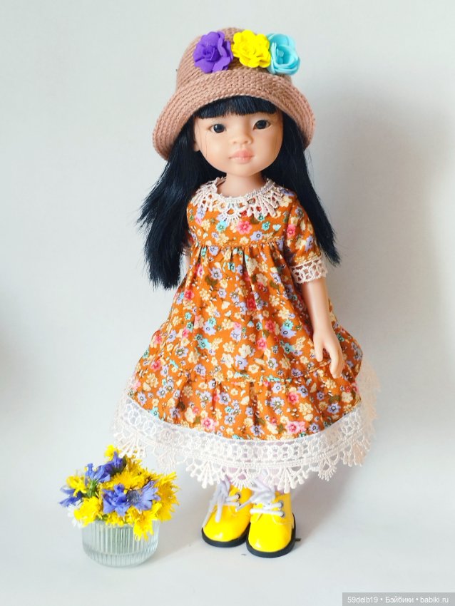 Платье для паолочки — Одежда и обувь для кукол своими руками: фото