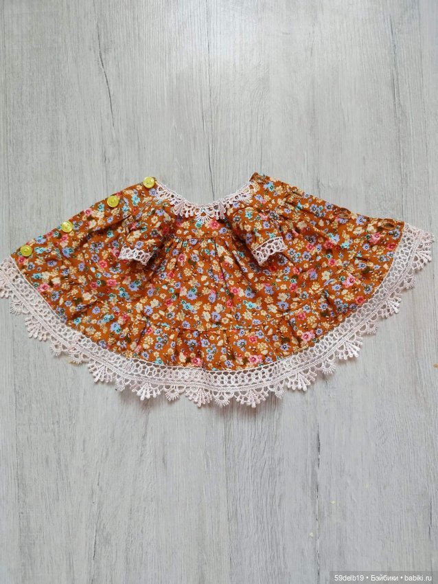 Платье для паолочки — Одежда и обувь для кукол своими руками: фото (фото 2)