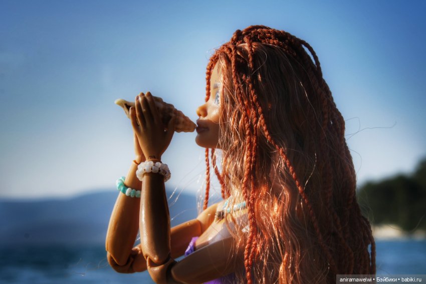 На побережье Эгейского моря. Русалочья фотосессия