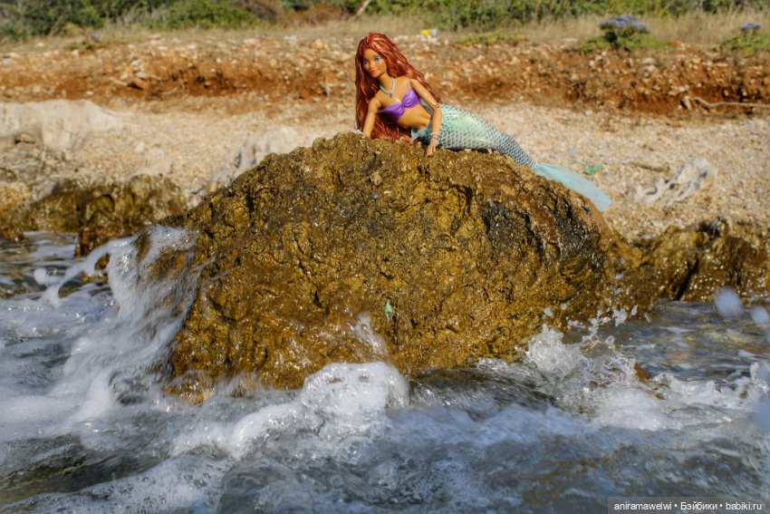 На побережье Эгейского моря. Русалочья фотосессия